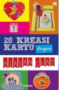 Image of 28 Kreasi Kartu dengan Hiasan Clay