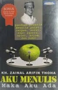 Image of Aku menulis maka aku Ada