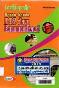 Image of Ensiklopedia Benda-Benda Pos dan Komunikasi