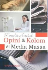 Image of MENULIS ARTIKEL OPINI & KOLOM DI MEDIA MASSA