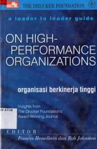 Image of On high-performance organizations