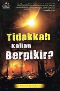 Image of Tidakkah Kalian Berfikir